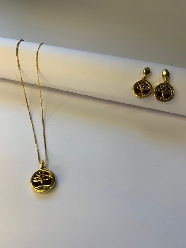 Conjunto Árbol de la vida- Cornalina