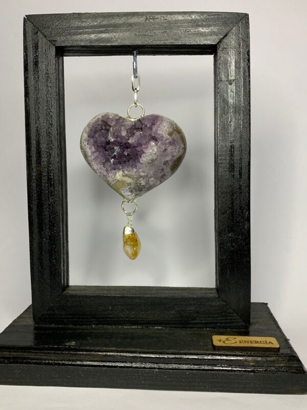 Cuadro decorativo- Amatista y Citrino