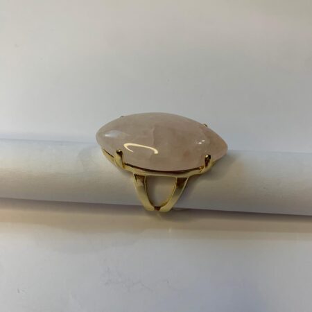 Anillo Cuarzo Rosa
