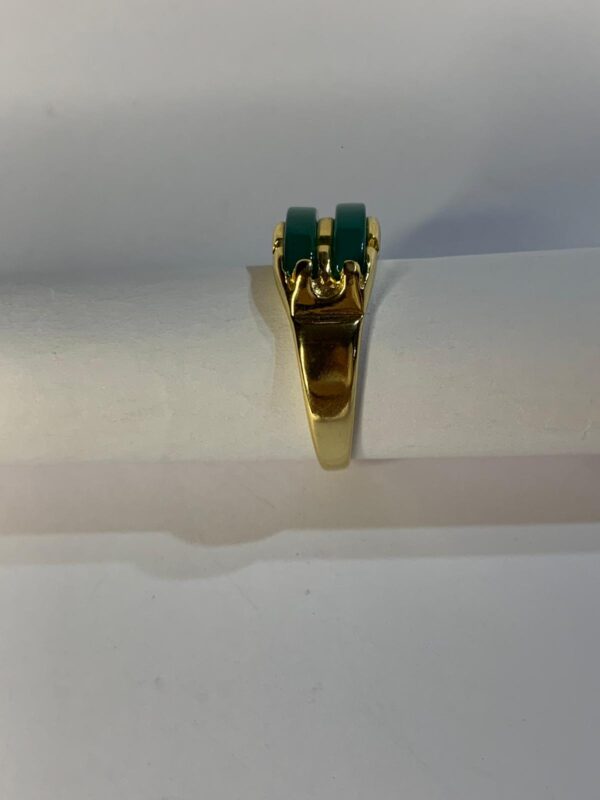 Anillo Sense-Calcedonia Crisocola