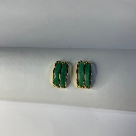 Caravana Media Luna-Cuarzo verde