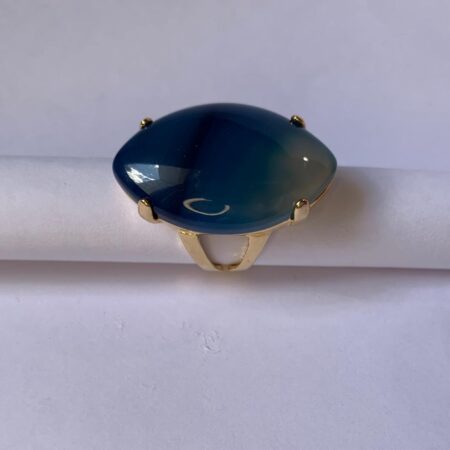 Anillo Ágata Azul