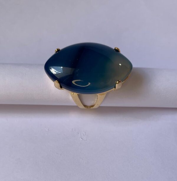 Anillo Ágata Azul