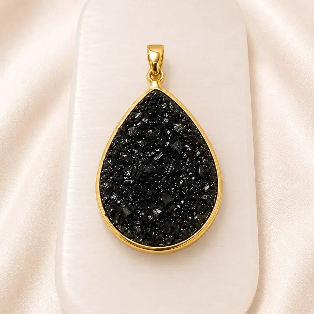 Colección Escudo de Luz en Turmalina Negra Natural - Imagen 4