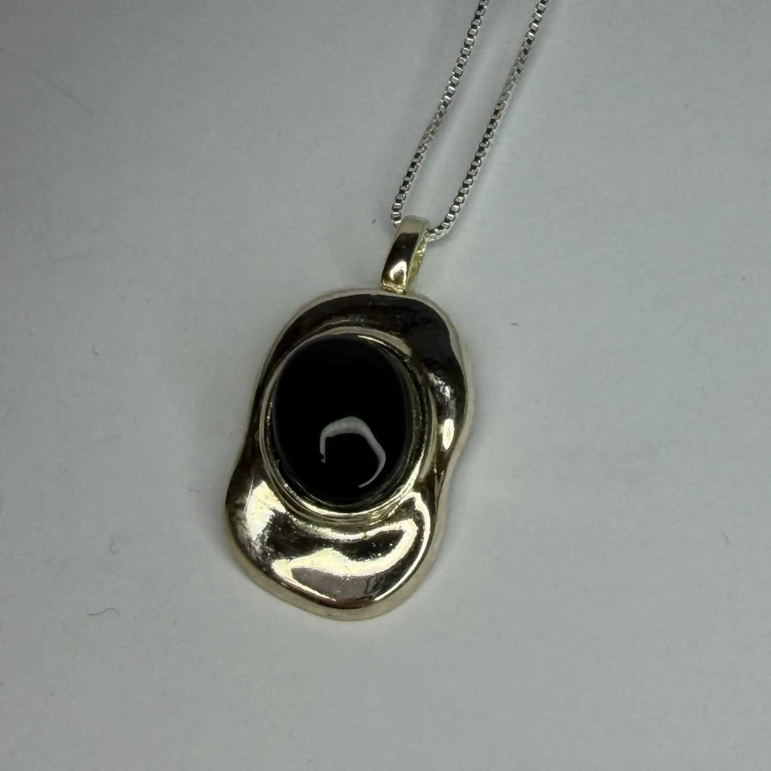 Conjunto Esencia | Cadena, Dije y Caravanas | Piedra Natural a Elección | Baño en Oro o Baño en Plata - Imagen 14