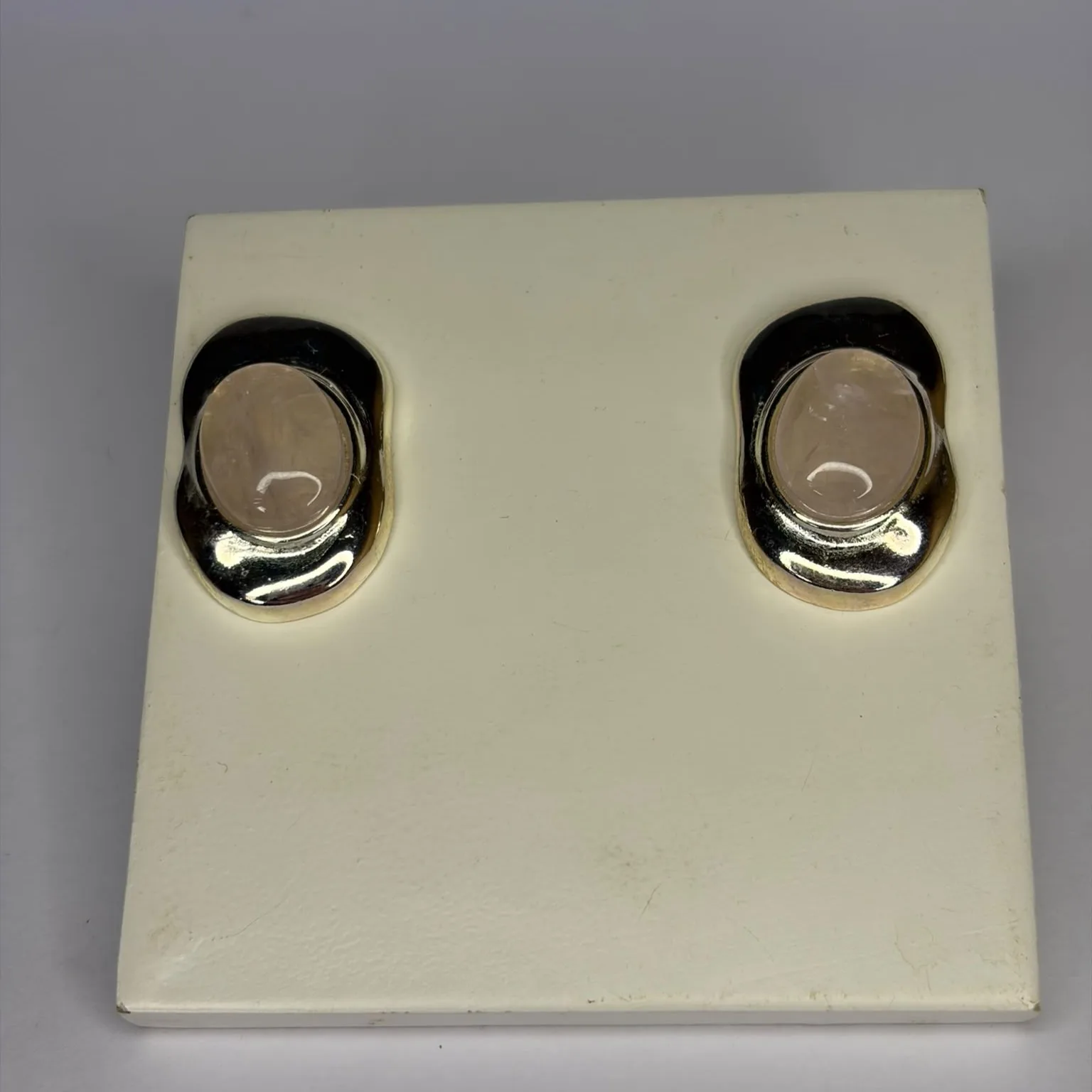 Conjunto Esencia | Cadena, Dije y Caravanas | Piedra Natural a Elección | Baño en Oro o Baño en Plata - Imagen 5