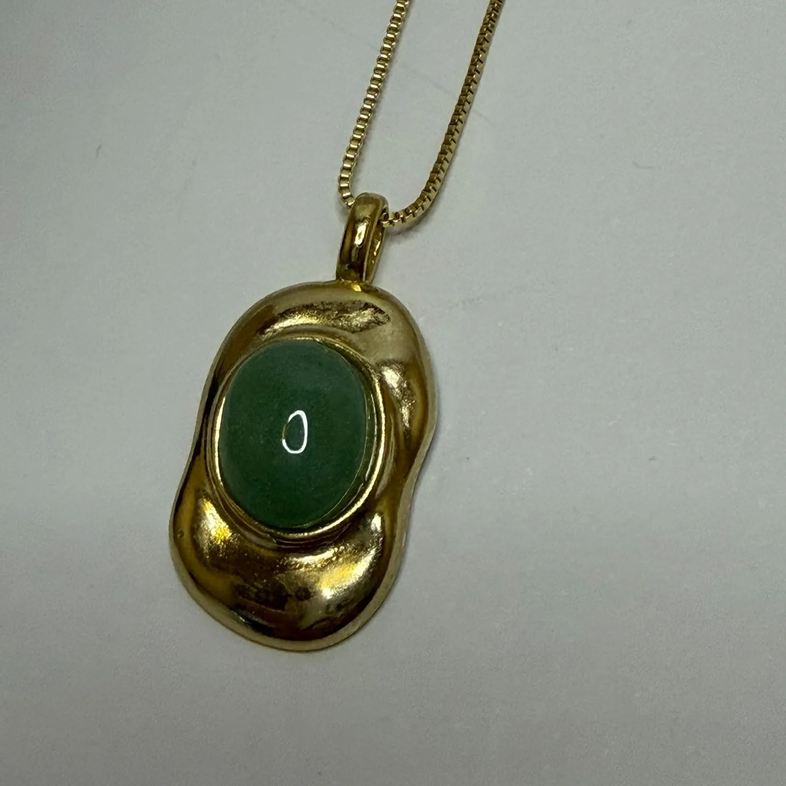 Conjunto Esencia | Cadena, Dije y Caravanas | Piedra Natural a Elección | Baño en Oro o Baño en Plata - Imagen 8